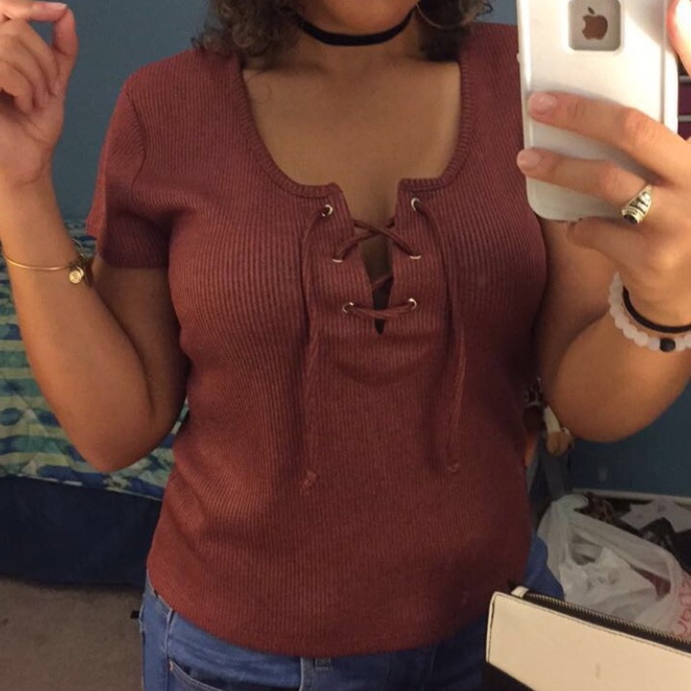 Lace up Top